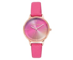 Laikrodis JUICY COUTURE JC1256RGHP. Kwarcowy, Kolor raudona. Kobieta.