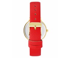 Laikrodis JUICY COUTURE JC1264GPRD. Kwarcowy, Kolor raudona. Kobieta.