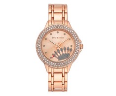Laikrodis JUICY COUTURE JC1282RGRG. Kwarcowy, Kolor rožinė. Kobieta.