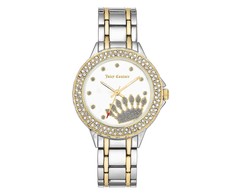 Laikrodis JUICY COUTURE JC1283WTTT. Kwarcowy, Kolor balta. Kobieta.