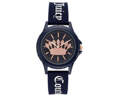 Laikrodis JUICY COUTURE JC1324NVNV. Kwarcowy, Kolor mėlyna. Kobieta.