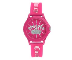 Laikrodis JUICY COUTURE JC1325HPHP. Kwarcowy, Kolor rožinė. Kobieta.