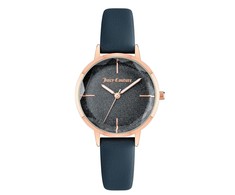 Laikrodis JUICY COUTURE JC1326RGNV. Kwarcowy, Kolor mėlyna. Kobieta.