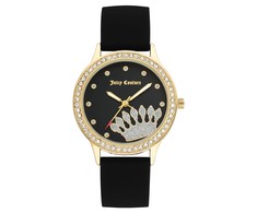 Laikrodis JUICY COUTURE JC1342GPBK. Kwarcowy, Kolor juoda. Kobieta.