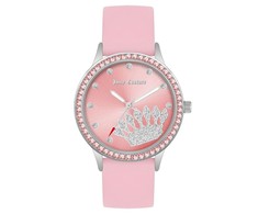 Laikrodis JUICY COUTURE JC1343SVPK. Kwarcowy, Kolor rožinė. Kobieta.