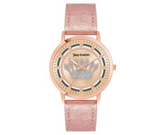 Laikrodis JUICY COUTURE JC1344RGPK. Kwarcowy, Kolor rožinė. Kobieta.