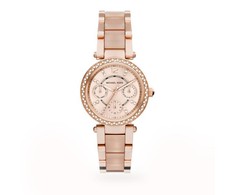 Laikrodis MICHAEL KORS MK6110. Kwarcowy, Kolor rožinė. Kobieta.