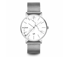 Laikrodis Millner Camden · Marble Sidabrinis