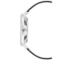 Laikrodis NINE WEST NW-2567SVBK. Kwarcowy, Kolor juoda. Kobieta.