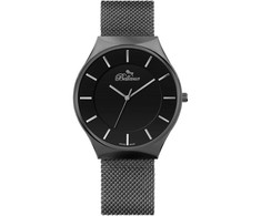 Laikrodis BELLEVUE E58. Kwarcowy, Kolor juoda. Mężczyzna.