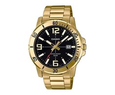 Laikrodis CASIO MTP-VD01G-1B MEN'S WATCH + BOX