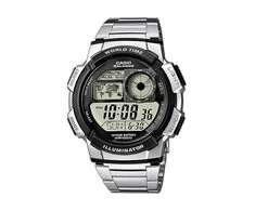 Laikrodis CASIO MEN'S WATCH AE-1000WD 1A (zd073h) - WORLD TIME + BOX