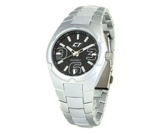 Laikrodis CHRONOTECH CC7039M-02M. Kwarcowy, Kolor juoda. Mężczyzna.