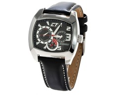 Laikrodis CHRONOTECH CC7049M-02. Kwarcowy, Kolor juoda. Mężczyzna.