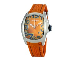 Laikrodis CHRONOTECH CT7016M-08. Kwarcowy, Kolor oranžinė. Mężczyzna.