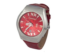 Laikrodis CHRONOTECH CT7694M-03. Kwarcowy, Kolor raudona. Mężczyzna.
