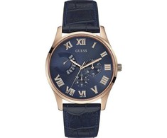 Laikrodis GUESS W0608G2. Kwarcowy, Kolor mėlyna. Mężczyzna.