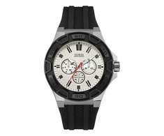 Laikrodis GUESS W0674G3. Kwarcowy, Kolor balta. Mężczyzna.