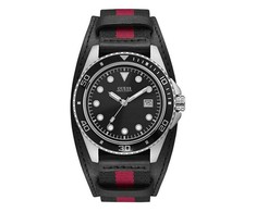 Laikrodis GUESS W1051G1. Kwarcowy, Kolor juoda. Mężczyzna.