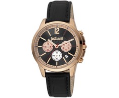 Laikrodis JUST CAVALLI JC1G175L0235. Kwarcowy, Kolor raudona. Mężczyzna.