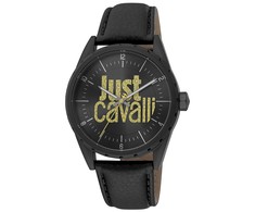 Laikrodis JUST CAVALLI JC1G207L0035. Kwarcowy, Kolor juoda. Mężczyzna.