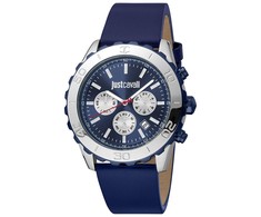 Laikrodis JUST CAVALLI JC1G214L0045. Kwarcowy, Kolor mėlyna. Mężczyzna.