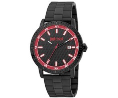 Laikrodis JUST CAVALLI JC1G216M0065. Kwarcowy, Kolor raudona. Mężczyzna.