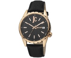 Laikrodis JUST CAVALLI JC1G217L0035. Kwarcowy, Kolor juoda. Mężczyzna.