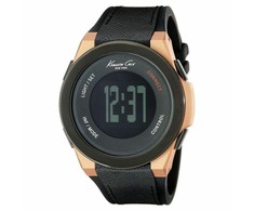 Laikrodis KENNETH COLE 10022939. Kwarcowy, Kolor juoda. Mężczyzna.