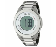 Laikrodis KENNETH COLE 10023868. Skaitmeninis, Kolor pilka. Mężczyzna.
