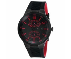 Laikrodis KENNETH COLE IKC8033. Kwarcowy, Kolor juoda. Mężczyzna.