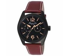 Laikrodis KENNETH COLE IKC8063. Kwarcowy, Kolor juoda. Mężczyzna.