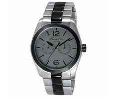 Laikrodis KENNETH COLE IKC9365. Kwarcowy, Kolor pilka. Mężczyzna.