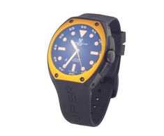 Laikrodis MONTRES DE LUXE 09SA-BK-1002. Kwarcowy, Kolor juoda. Mężczyzna.