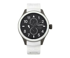Laikrodis SUPERDRY SYG110W. Kwarcowy, Kolor juoda. Mężczyzna.