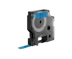 Dymo S0720710 (juoda mėlyna) D1 tipo juosta