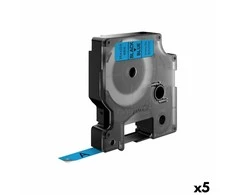 Dymo S0720710 (juoda mėlyna) D1 tipo juosta
