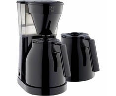 Espreso lašelinis kavos aparatas Melitta Kavos aparatas do Kawy Przelewowy Melitta Easy Therm II Juodas 1050 W 1 L