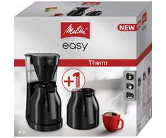 Espreso lašelinis kavos aparatas Melitta Kavos aparatas do Kawy Przelewowy Melitta Easy Therm II Juodas 1050 W 1 L