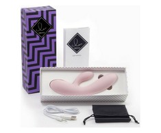 Feelz Toys Rožinė FeelzToys Lea Dual Motor Intimate Device Soft Rožinė Silicone 202mm