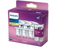 Philips LED Spot GU10 3 pakuotės 4,6W (50W) 2700K 355lm