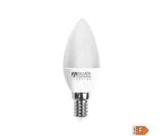 Silver Electronics LED lemputė (žvakė) Sidabrinis Electronics Balta šviesa 6 W 5000 K