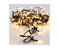 Bigbuy Christmas KALĖDINĖS EGLUTĖS GIRLIANDA 240 LED ŠILTAI BALTA