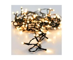 Mondex Elektrinė girlianda LED LIGHTS, 96 LED, IP44, (elementai 3xAA neįeina), šiltai baltos sp., 7,2 m