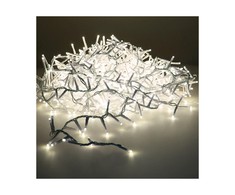 LED žibintų vainikas Lumineo Balta