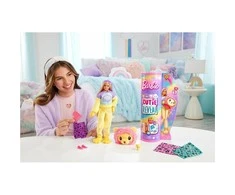 BARBIE „Cutie Reveal“ rinkinys, marškinėlių serija – liūtė