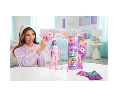 BARBIE „Cutie Reveal“ rinkinys, marškinėlių serija – meškutė