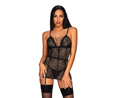 Obsessive – Basitta chemise &amp; stringai S/M