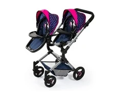 Bayer Design Bayer - Twin Pram - Neo - Violetinė (26254AA)