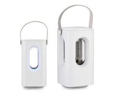 Ibergarden Lampa 3W Elektrinė Odstraszacz Komarów Baltas (12 x 22 x 13 cm)